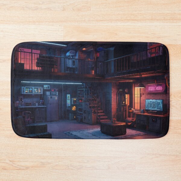 Item preview, Pixel Cyberpunk Apartment Design designed and sold by papi1998.