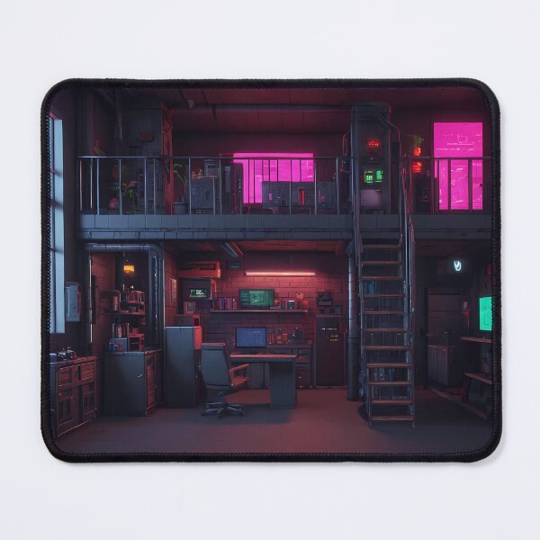 Item preview, Pixel Cyberpunk Apartment Design designed and sold by papi1998.
