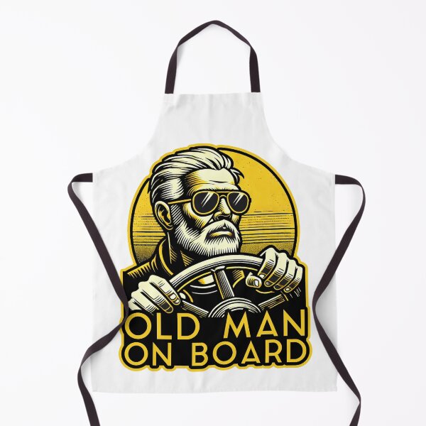 Item preview, Old Man On Board designed and sold by Me-Meme.