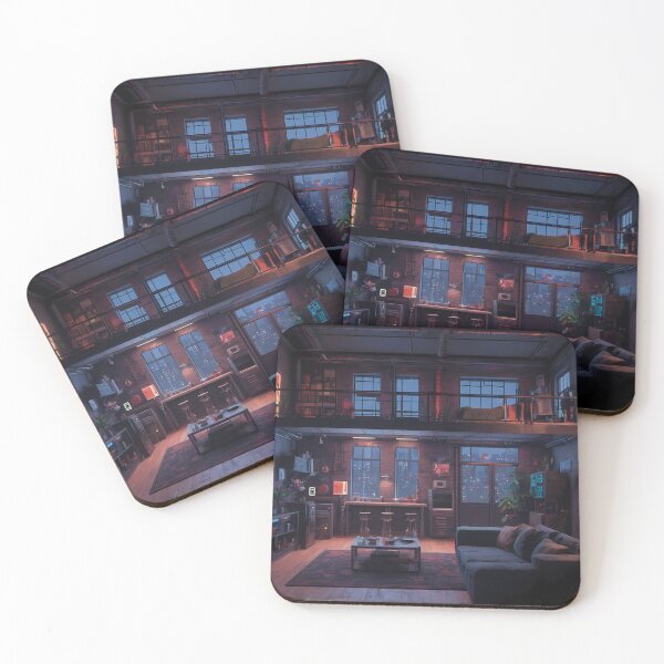 Item preview, Pixel Cyberpunk Apartment Design designed and sold by papi1998.