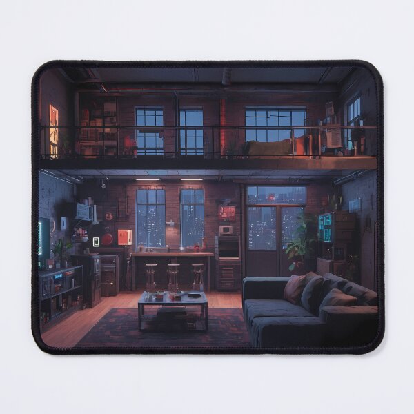 Item preview, Pixel Cyberpunk Apartment Design designed and sold by papi1998.