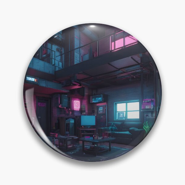 Item preview, Pixel Cyberpunk Apartment Design designed and sold by papi1998.
