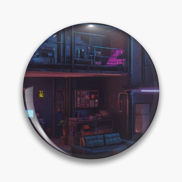Item preview, Pixel Cyberpunk Apartment Design designed and sold by papi1998.