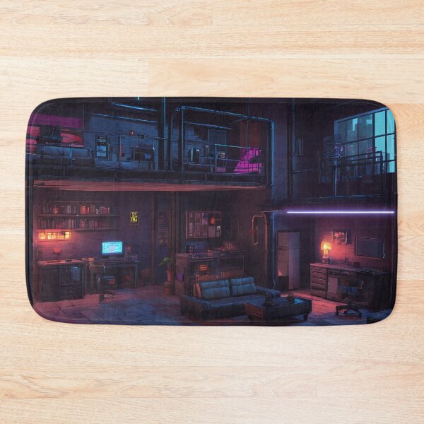 Item preview, Pixel Cyberpunk Apartment Design designed and sold by papi1998.