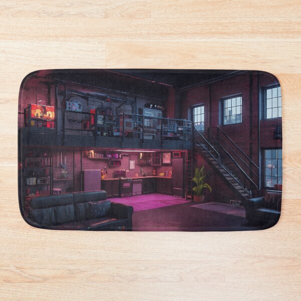 Item preview, Pixel Cyberpunk Apartment Design designed and sold by papi1998.