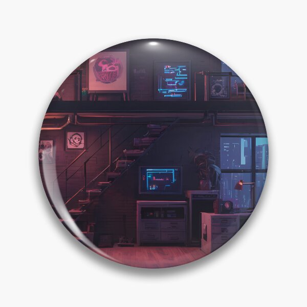 Item preview, Pixel Cyberpunk Apartment Design designed and sold by papi1998.