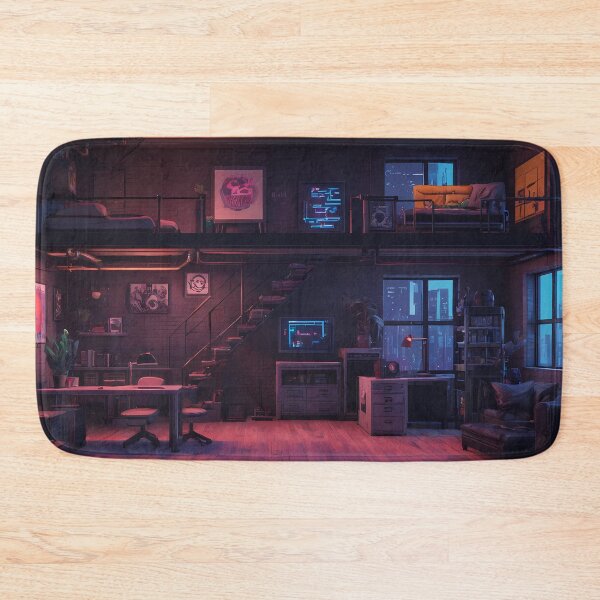 Item preview, Pixel Cyberpunk Apartment Design designed and sold by papi1998.