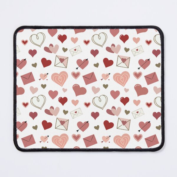 Item preview, Valentine's Day Hearts and Envelopes Set - Vector Design in Pink and Red designed and sold by viktoriaart0303.