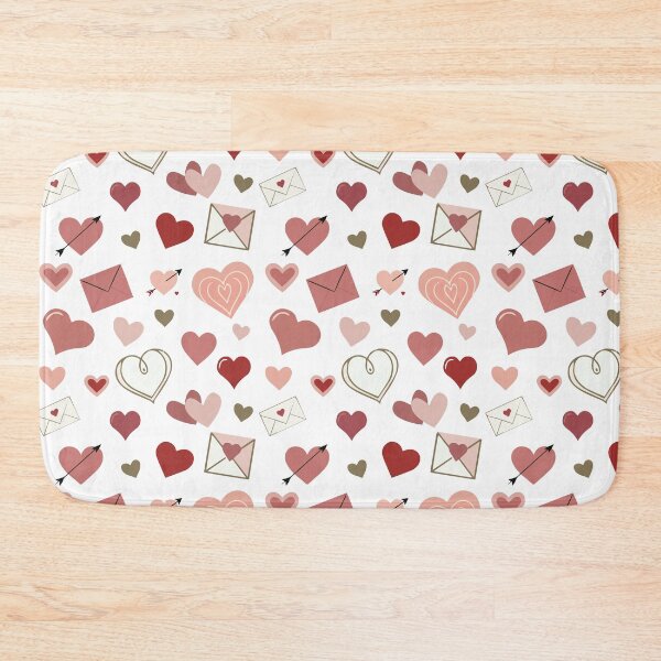 Item preview, Valentine's Day Hearts and Envelopes Set - Vector Design in Pink and Red designed and sold by viktoriaart0303.