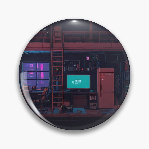 Item preview, Pixel Cyberpunk Apartment Design designed and sold by papi1998.