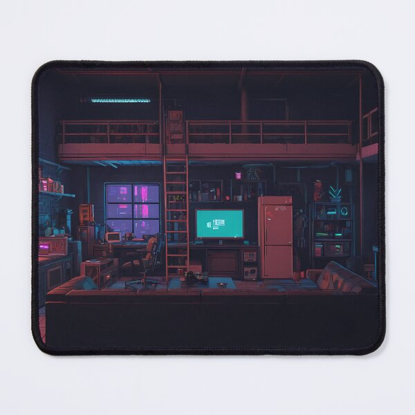 Item preview, Pixel Cyberpunk Apartment Design designed and sold by papi1998.
