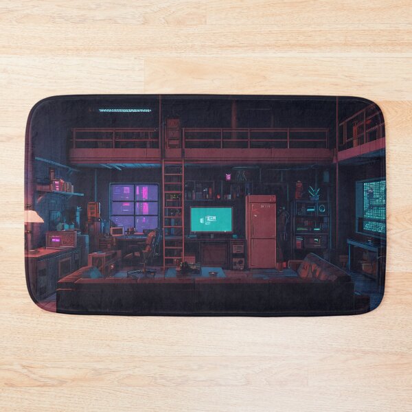 Item preview, Pixel Cyberpunk Apartment Design designed and sold by papi1998.