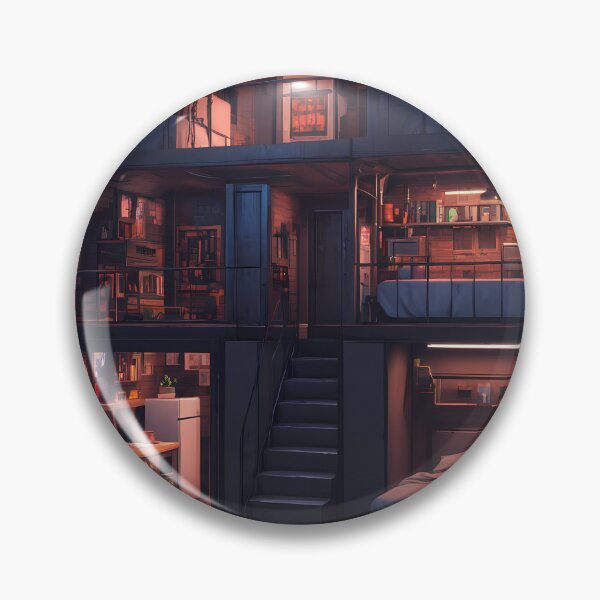 Item preview, Pixel Cyberpunk Apartment Design designed and sold by papi1998.