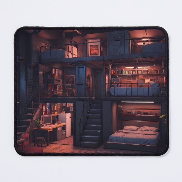 Item preview, Pixel Cyberpunk Apartment Design designed and sold by papi1998.
