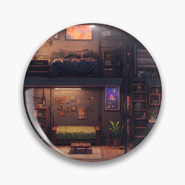 Item preview, Pixel Cyberpunk Apartment Design designed and sold by papi1998.