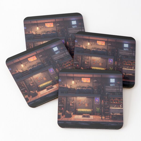 Item preview, Pixel Cyberpunk Apartment Design designed and sold by papi1998.
