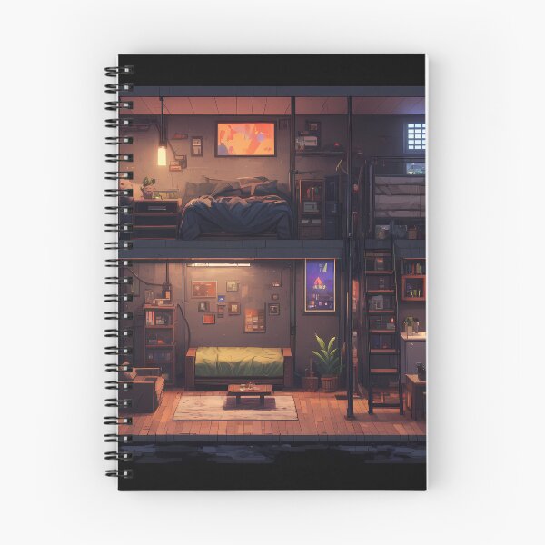 Item preview, Pixel Cyberpunk Apartment Design designed and sold by papi1998.