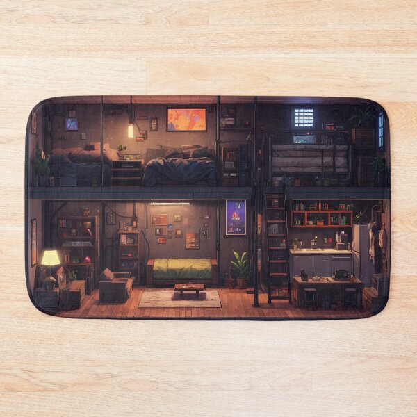 Item preview, Pixel Cyberpunk Apartment Design designed and sold by papi1998.