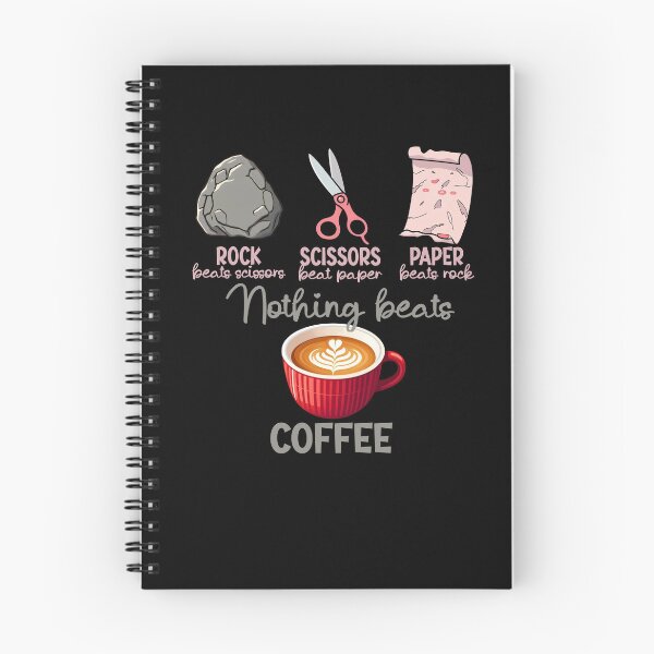Item preview, Rock Paper Scissors Nothing Beats Coffee designed and sold by Colorfulman.