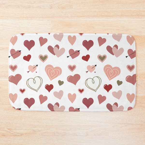 Item preview, Valentine's Day Hearts pattern - Vector Design in Pink and Red designed and sold by viktoriaart0303.