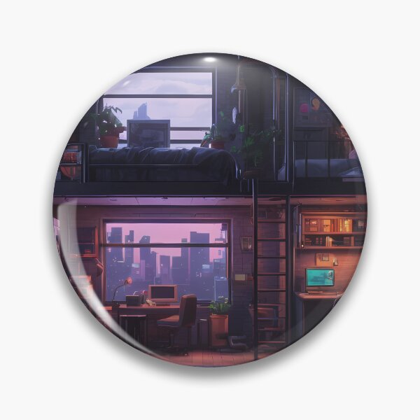 Item preview, Pixel Cyberpunk Apartment Design designed and sold by papi1998.