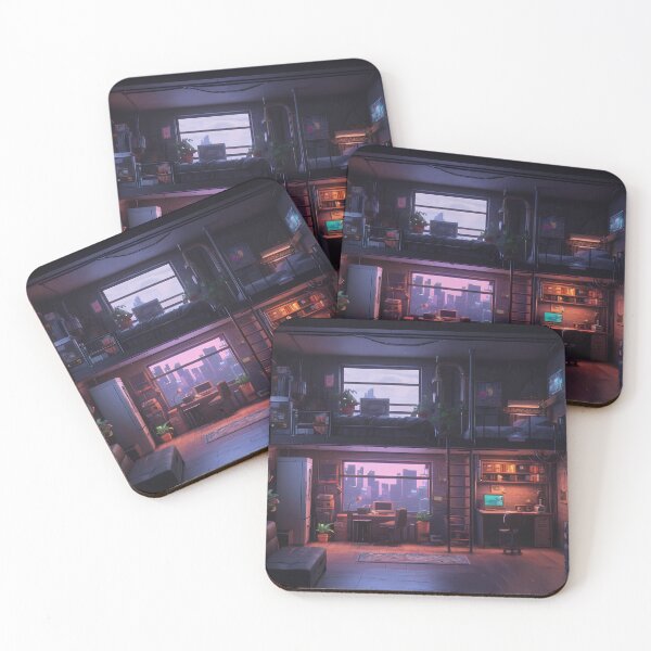 Item preview, Pixel Cyberpunk Apartment Design designed and sold by papi1998.