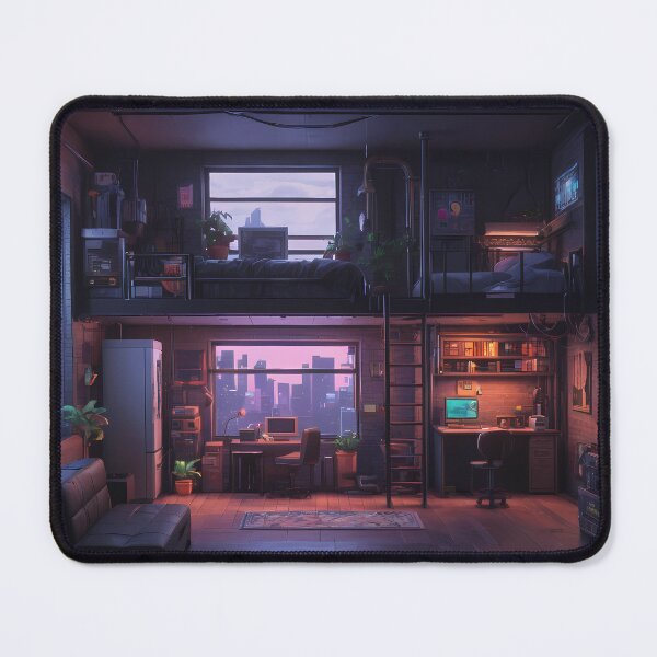 Item preview, Pixel Cyberpunk Apartment Design designed and sold by papi1998.