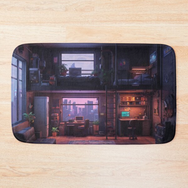 Item preview, Pixel Cyberpunk Apartment Design designed and sold by papi1998.