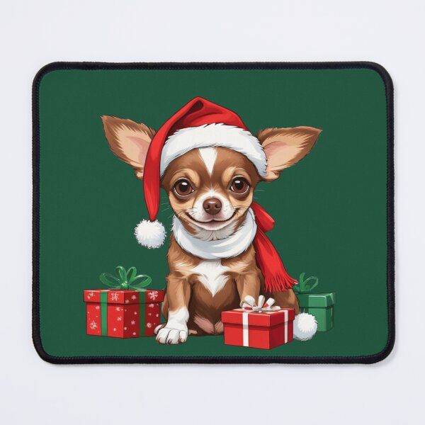 Item preview, Festive Chihuahua with Christmas Cheer designed and sold by NiRia Spot.