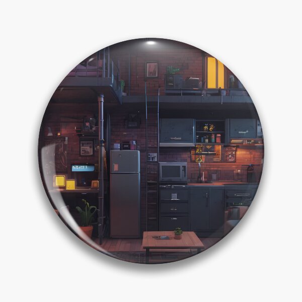 Item preview, Pixel Cyberpunk Apartment Design designed and sold by papi1998.
