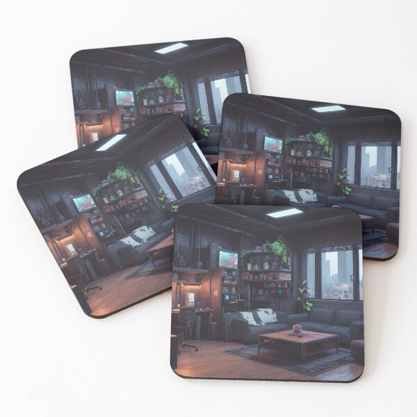 Item preview, Pixel Cyberpunk Apartment Design designed and sold by papi1998.