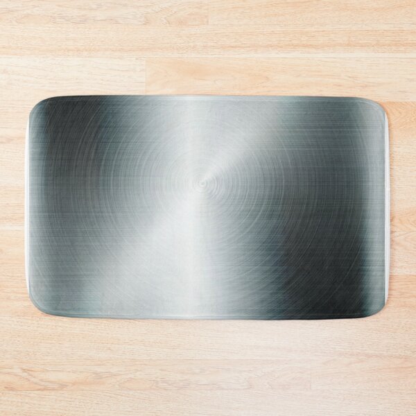 Item preview, Polished steel plate designed and sold by Attic-Junk.