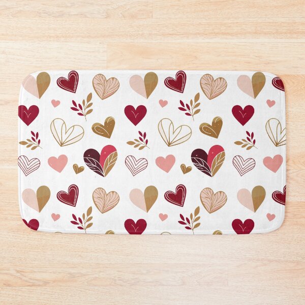 Item preview, Valentine's Day Hearts and Branches Set - Vector Design in Pink, Gold, and Red designed and sold by viktoriaart0303.
