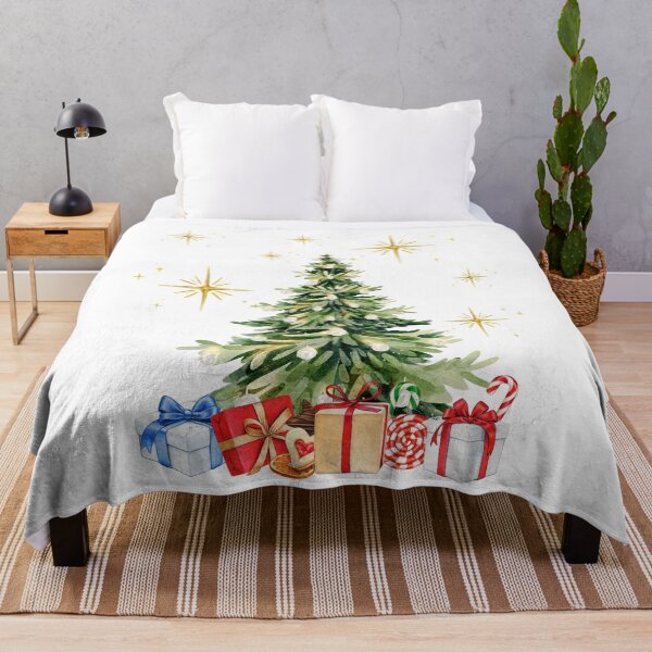 Item preview, Festive Christmas Tree with Presents designed and sold by WanderInq.