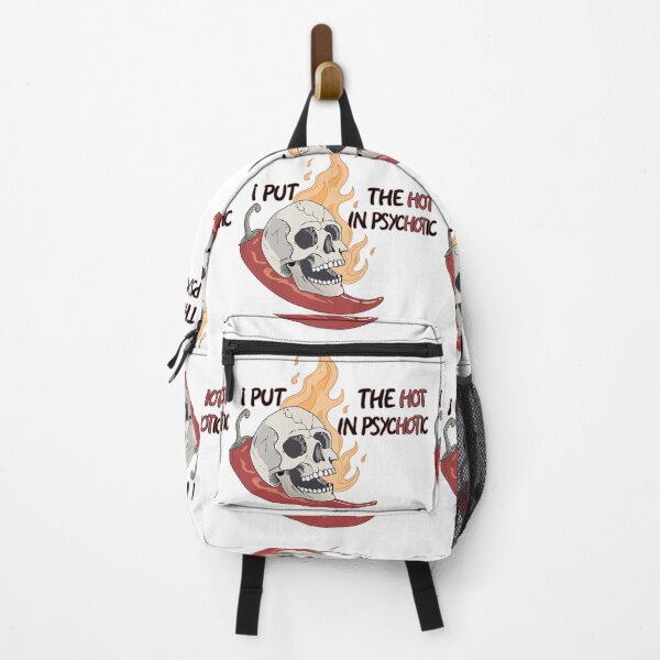 Item preview, I Put the Hot in Psychotic – Fiery and Fun designed and sold by pixelated_echoes.