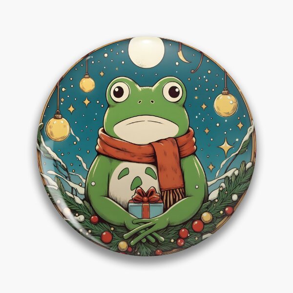 Item preview, Christmas Frog designed and sold by Azrora.