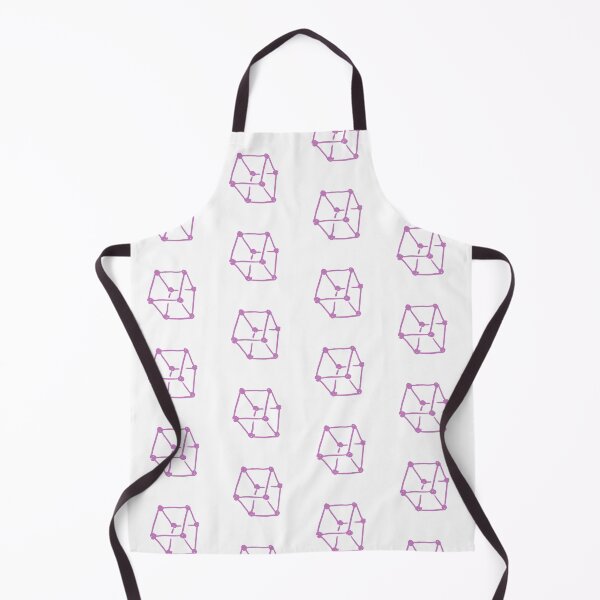 Item preview, Retro Cube Powder Pink designed and sold by MagentaTwilight.