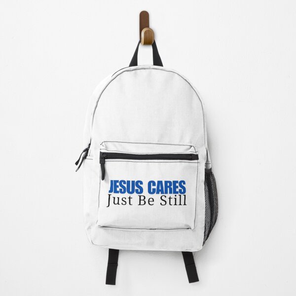 Item preview, Jesus Cares, Just Be Still designed and sold by XtiansOnline.