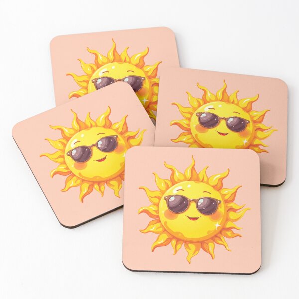 Item preview, Sunny Sunglasses Kawaii Sunbeam designed and sold by MadeByHaresShop.