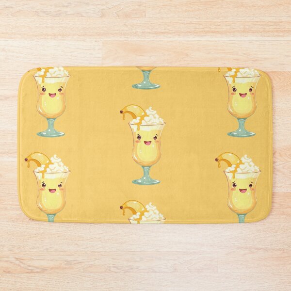 Item preview, Whimsical Banana Milkshake Winky Face designed and sold by MadeByHaresShop.