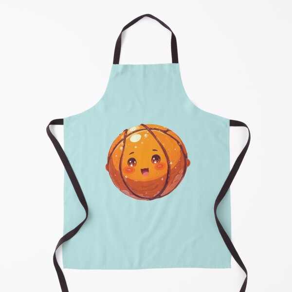 Item preview, Bouncy Ball Smiles Kawaii Basketball Joy designed and sold by MadeByHaresShop.