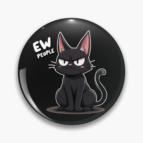 Artikelvorschau, Igitt, Leute, schwarze Katze - Eye Voodoo entworfen und verkauft von eyevoodoo.