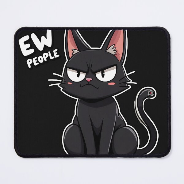 Item preview, Ew, People Black Cat - Eye Voodoo designed and sold by eyevoodoo.