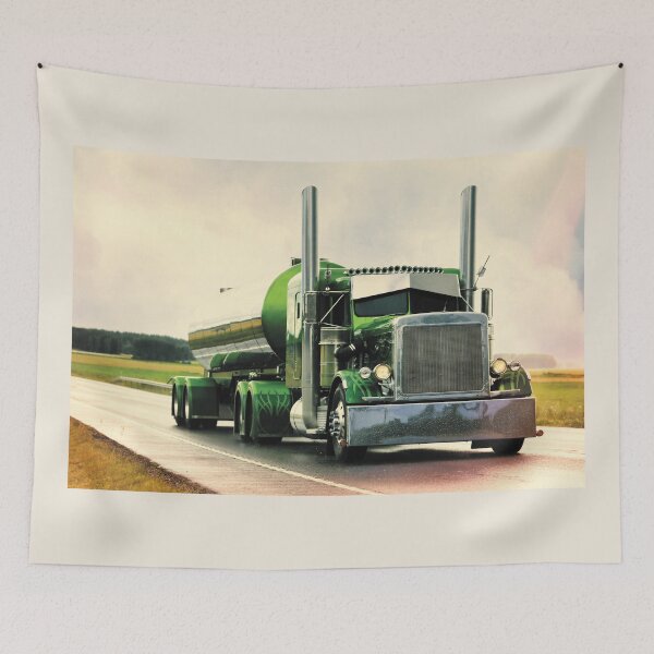 Item preview, Classic American Tanker Truck on Road designed and sold by Taina Sohlman.