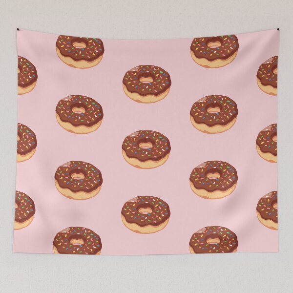 Item preview, Rainbows & Sprinkles Delight Kawaii Donut Bliss designed and sold by ShroomForge.