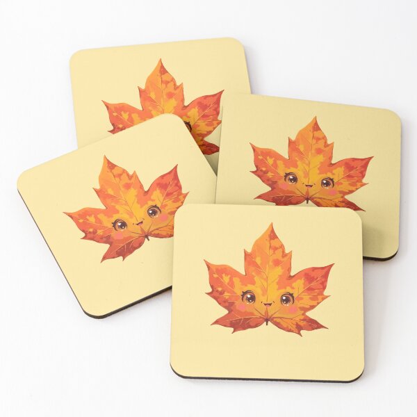 Item preview, Cheerful Maple Leaf Twinkling utumn Delight designed and sold by ShroomForge.