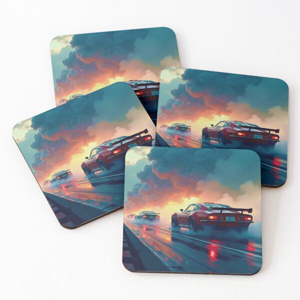 Item preview, Race Cars Into A Storm designed and sold by Ink Art Design.
