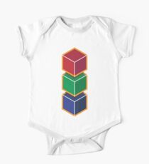Stack of RGB One Piece - Short Sleeve