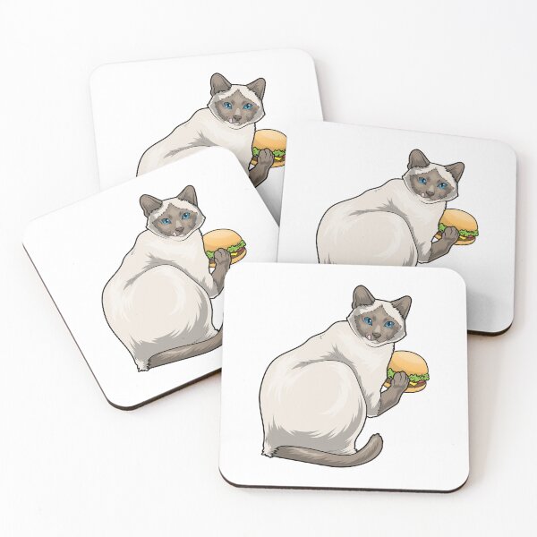 Artikelvorschau, Siamkatze Cheeseburger entworfen und verkauft von Snabdesign84.