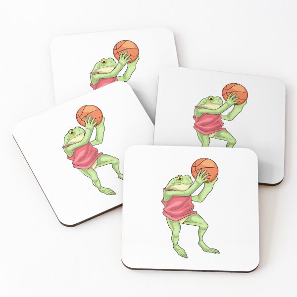 Item preview, Frog Basketball player Basketball designed and sold by Snabdesign84.